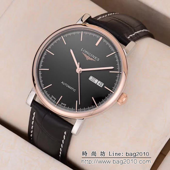 LONGINES浪琴 全自動機械 精品男士腕表 WSS0754